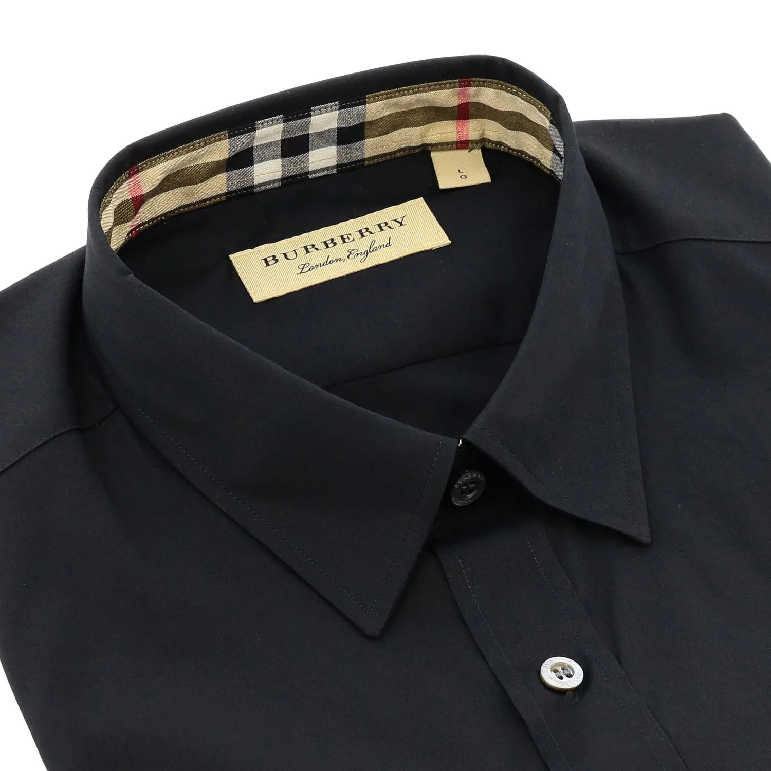 (40% Off) Burberry Cambridge Long Sleeve Shirt Black