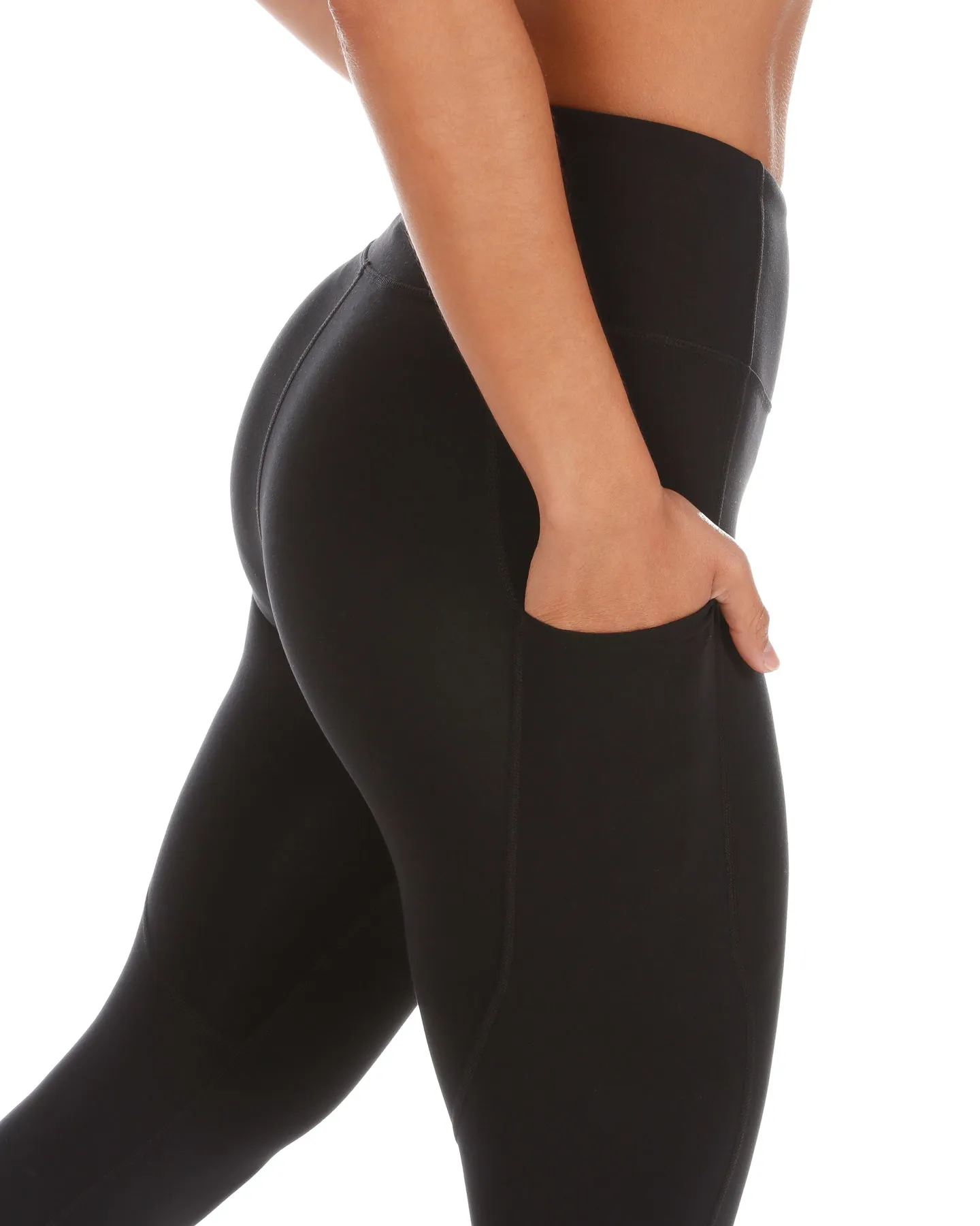 7/8 Aura Ascend Leggings - Black