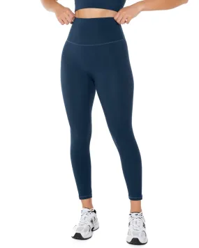 7/8 Aura Scrunch Leggings - Navy