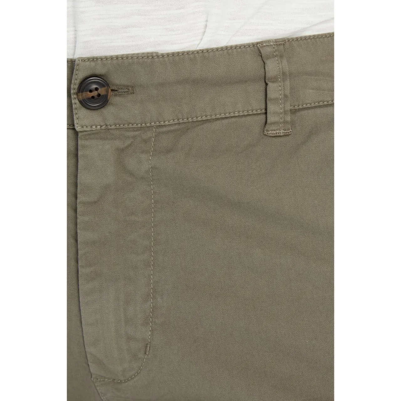 Adan Twill Shorts Military Green