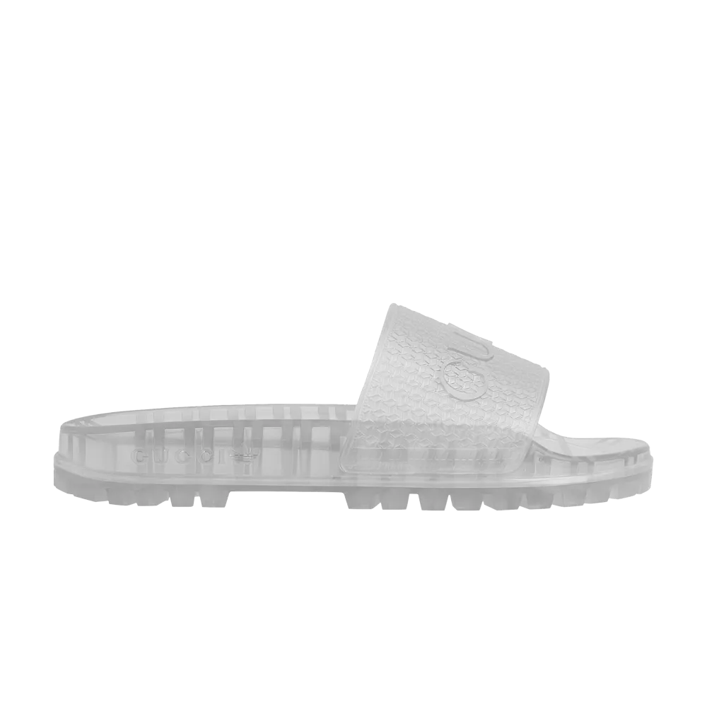 Adidas x Gucci Slide 'Transparent White'