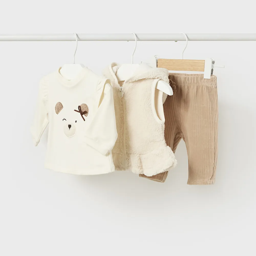 AW Mayoral Girls Neutral 3 Piece Set