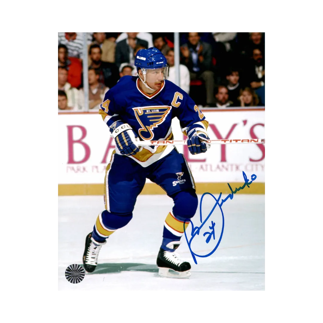 Bernie Federko St Louis Blues Autographed 8x10 - Fan Cave COA