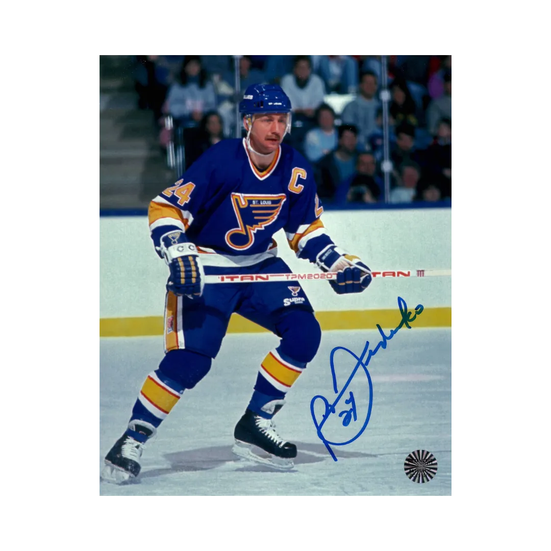 Bernie Federko St Louis Blues Autographed 8x10 - Fan Cave COA