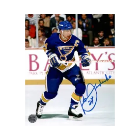 Bernie Federko St Louis Blues Autographed 8x10 - Fan Cave COA