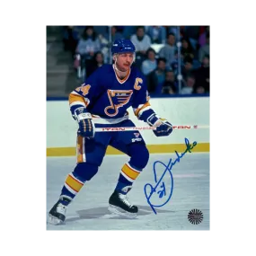 Bernie Federko St Louis Blues Autographed 8x10 - Fan Cave COA