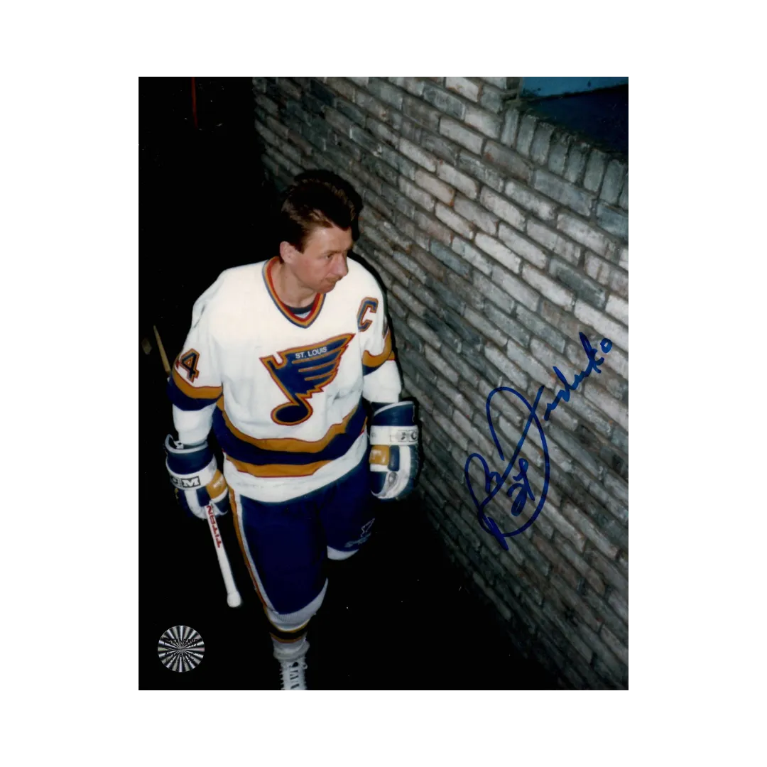 Bernie Federko St Louis Blues Autographed 8x10 Photo - Fan Cave COA