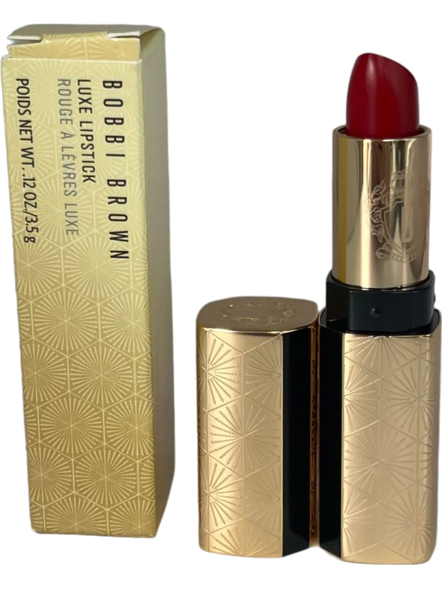 Bobbi Brown Luxe Lipstick Parisian Red Moisturising Lipstick 3.5 g