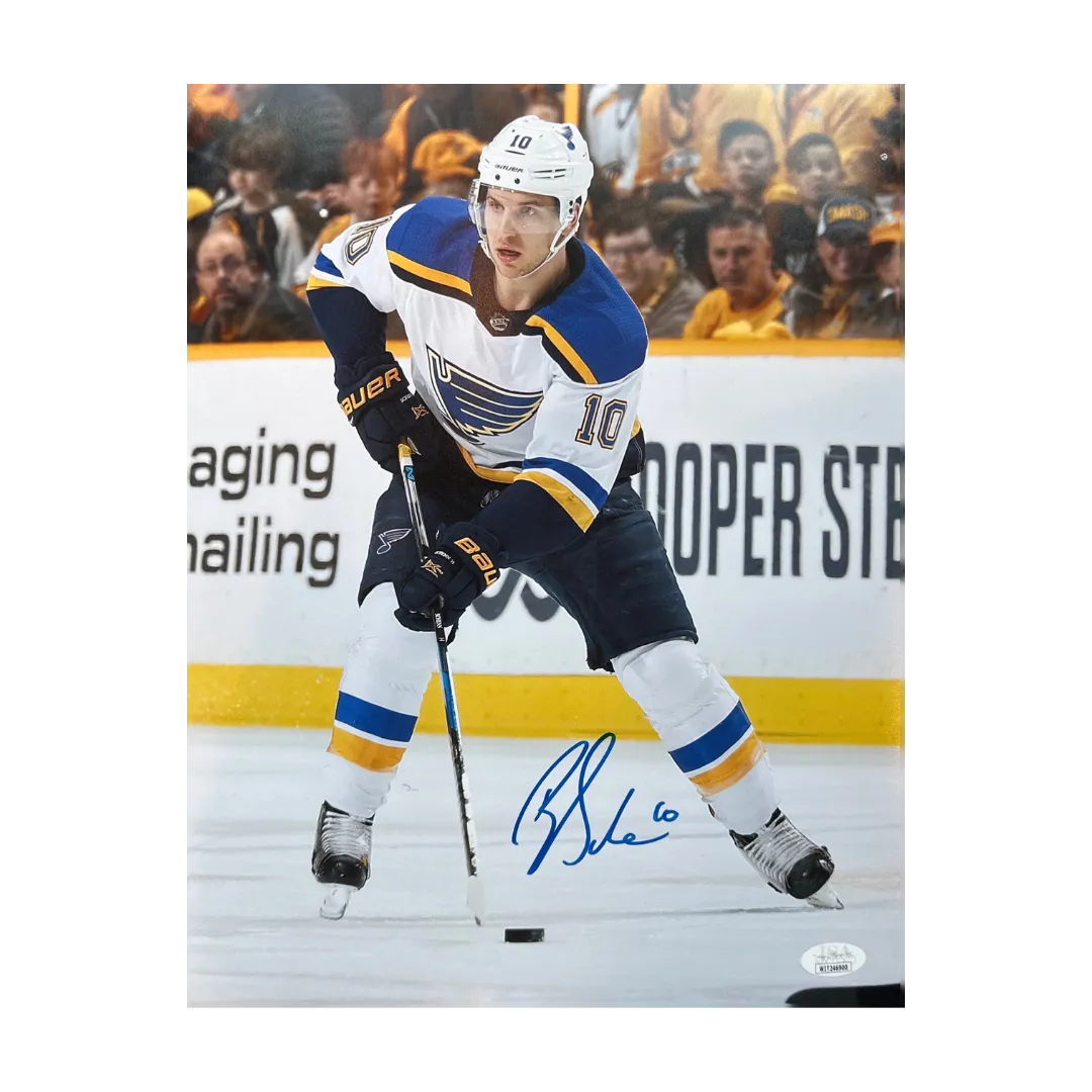 Brayden Schenn St Louis Blues Autographed 11X14 Photo - JSA COA