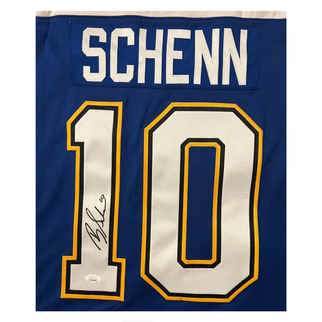 Brayden Schenn St Louis Blues Autographed Fanatics Home Jersey - JSA COA