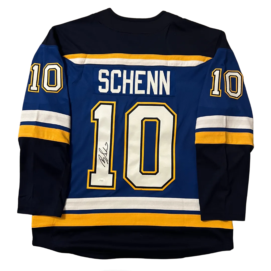 Brayden Schenn St Louis Blues Autographed Fanatics Home Jersey - JSA COA