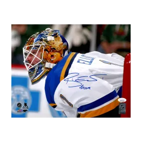 Brian Elliott St Louis Blues Autographed 11x14 Photo w/ "Moose" Inscription - JSA COA