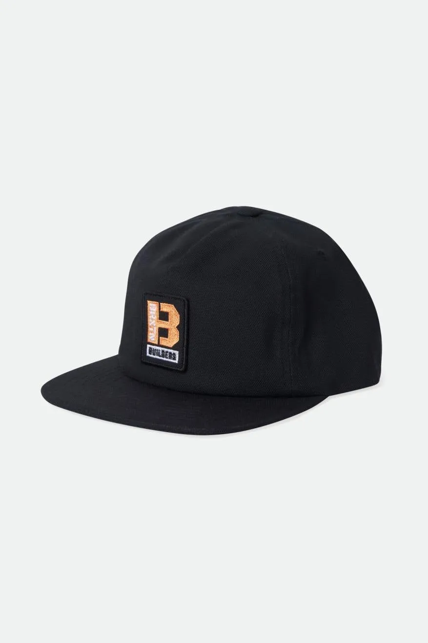 Builders MP Snapback - Black