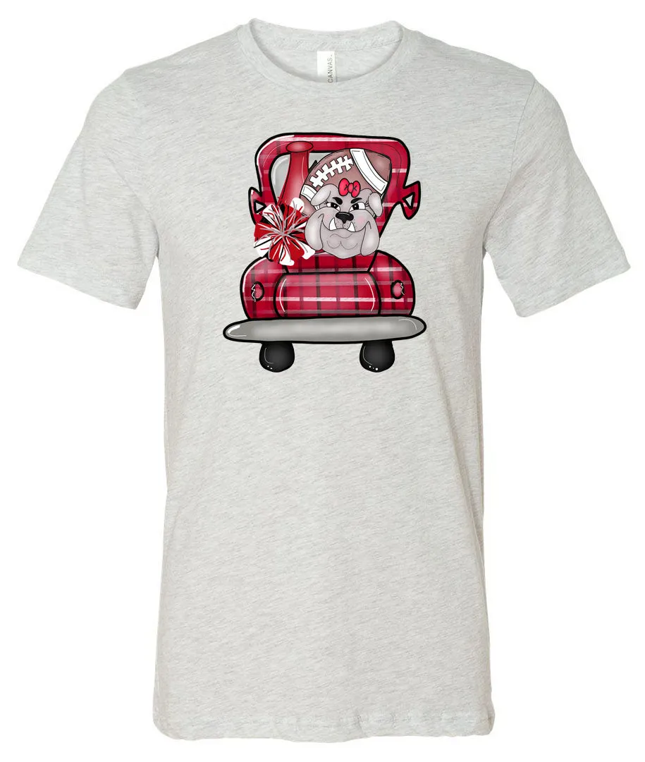 Bulldog Truck - Ash Short/Long Sleeve Tee