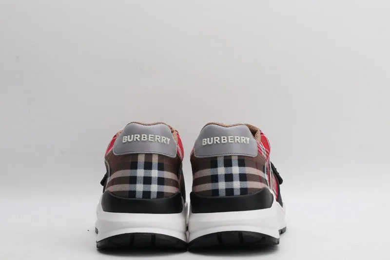 Burberry Contrast Check and Leather