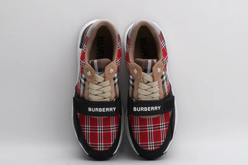 Burberry Contrast Check and Leather