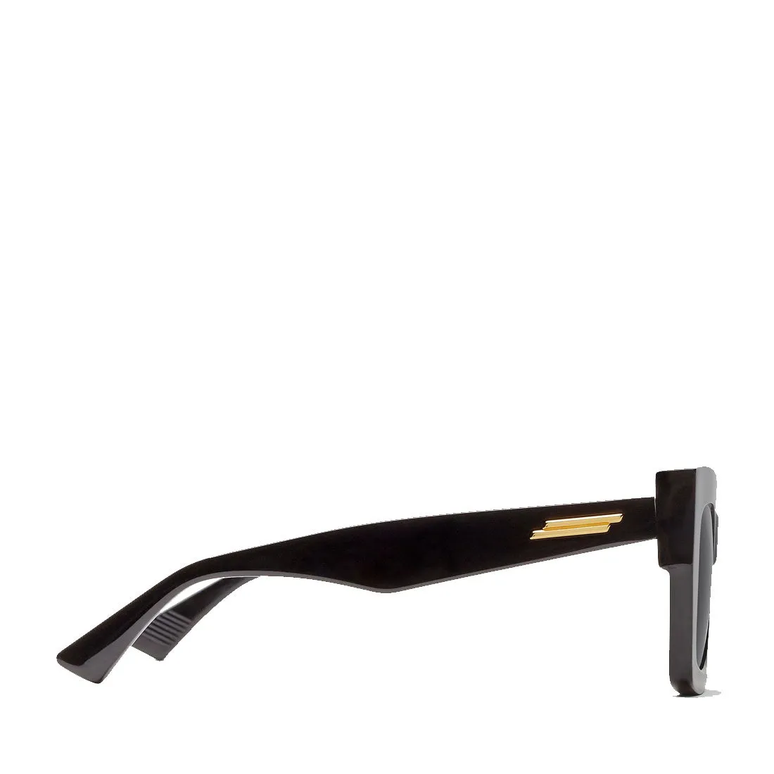 BV 1212S Classic Square Sunglasses, Black (G)