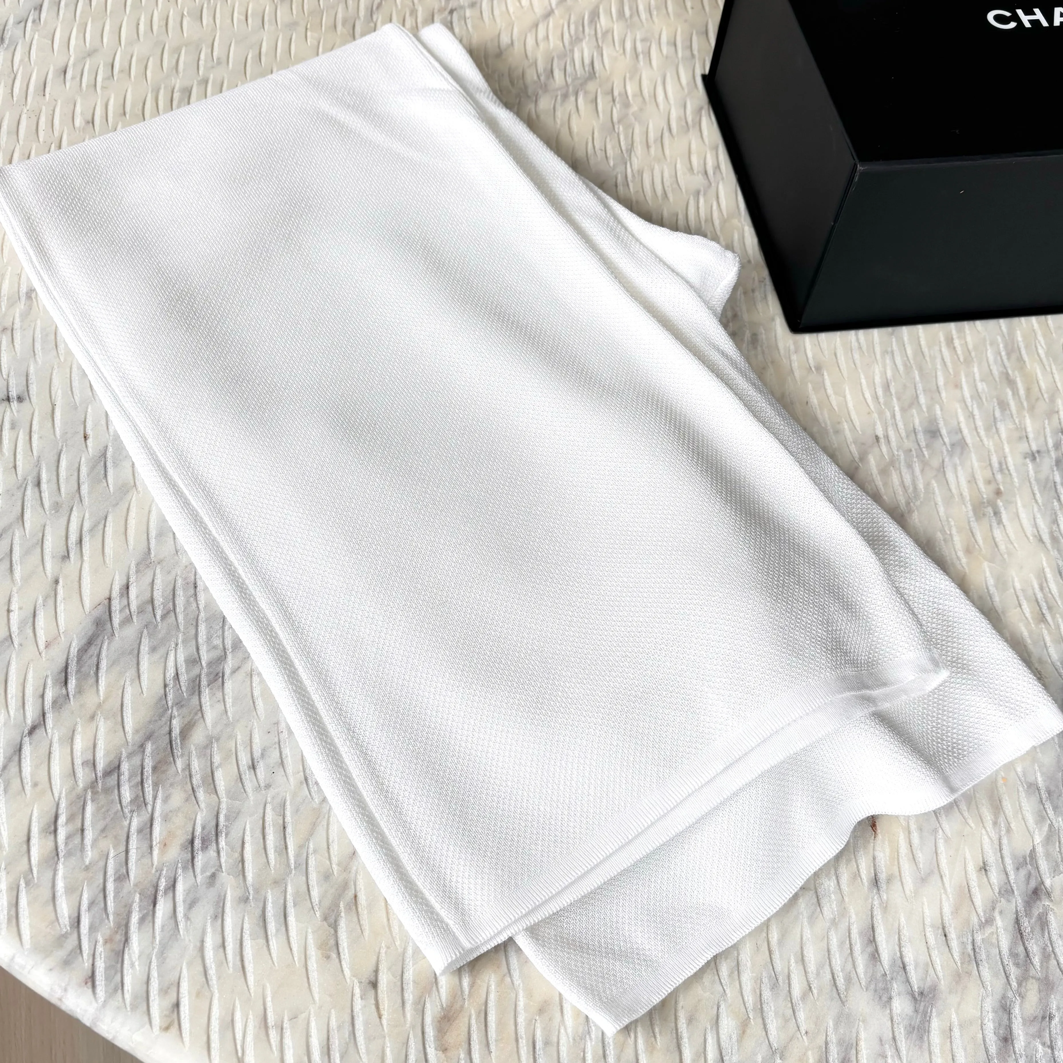 Chanel CC White Pants 36