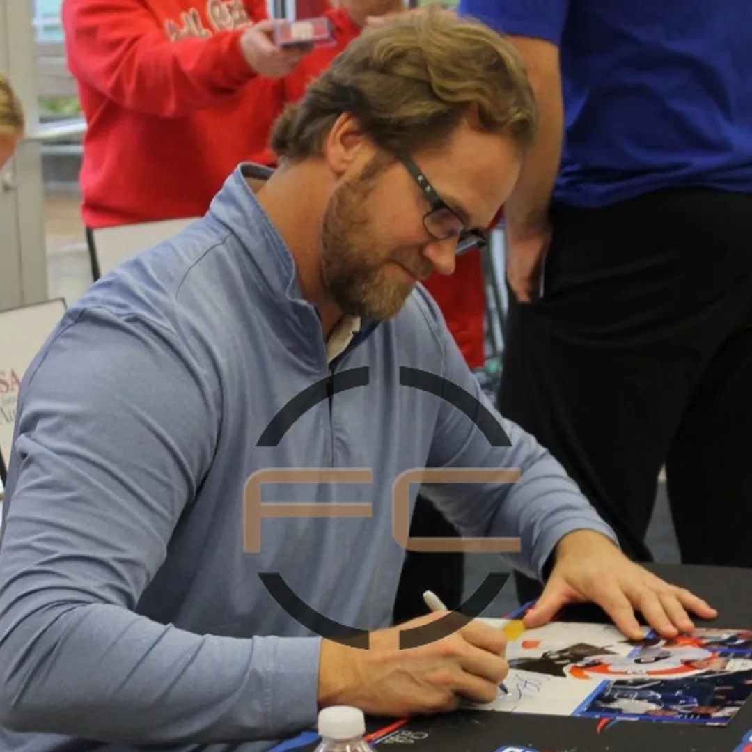 Chris Pronger St Louis Blues Autographed Horizontal 11x14 Photo - JSA COA