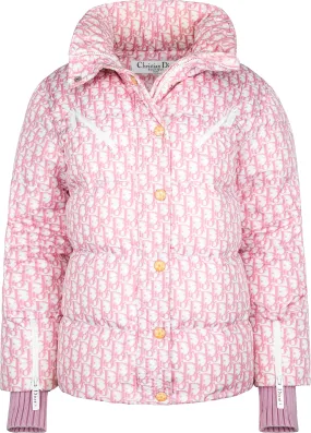 Christian Dior Fall 2003 Pink Diorissimo Puffer Jacket