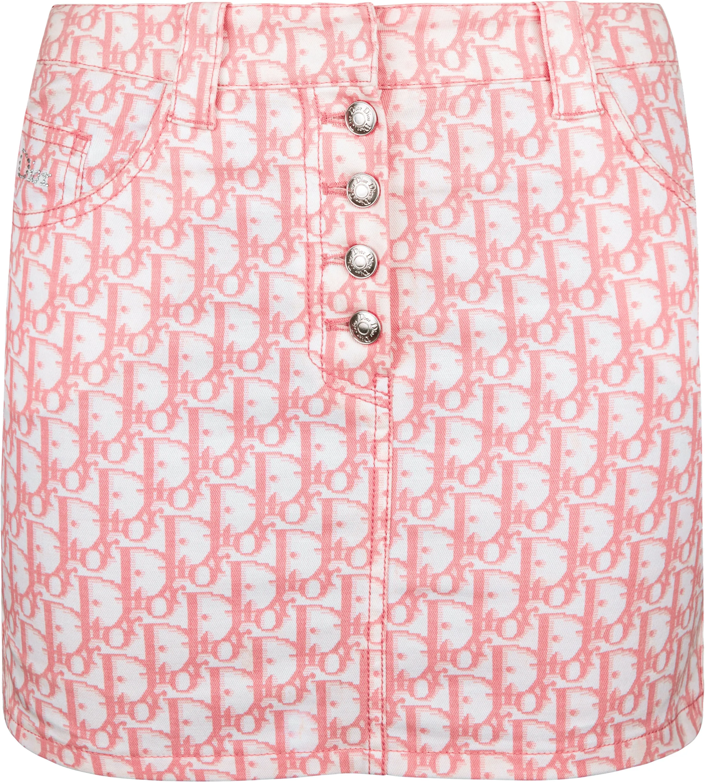 Christian Dior Spring 2004 Diorissimo Girly Mini Skirt