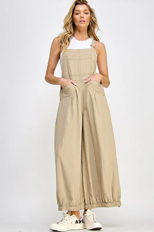 CODY LINEN OVERALLS