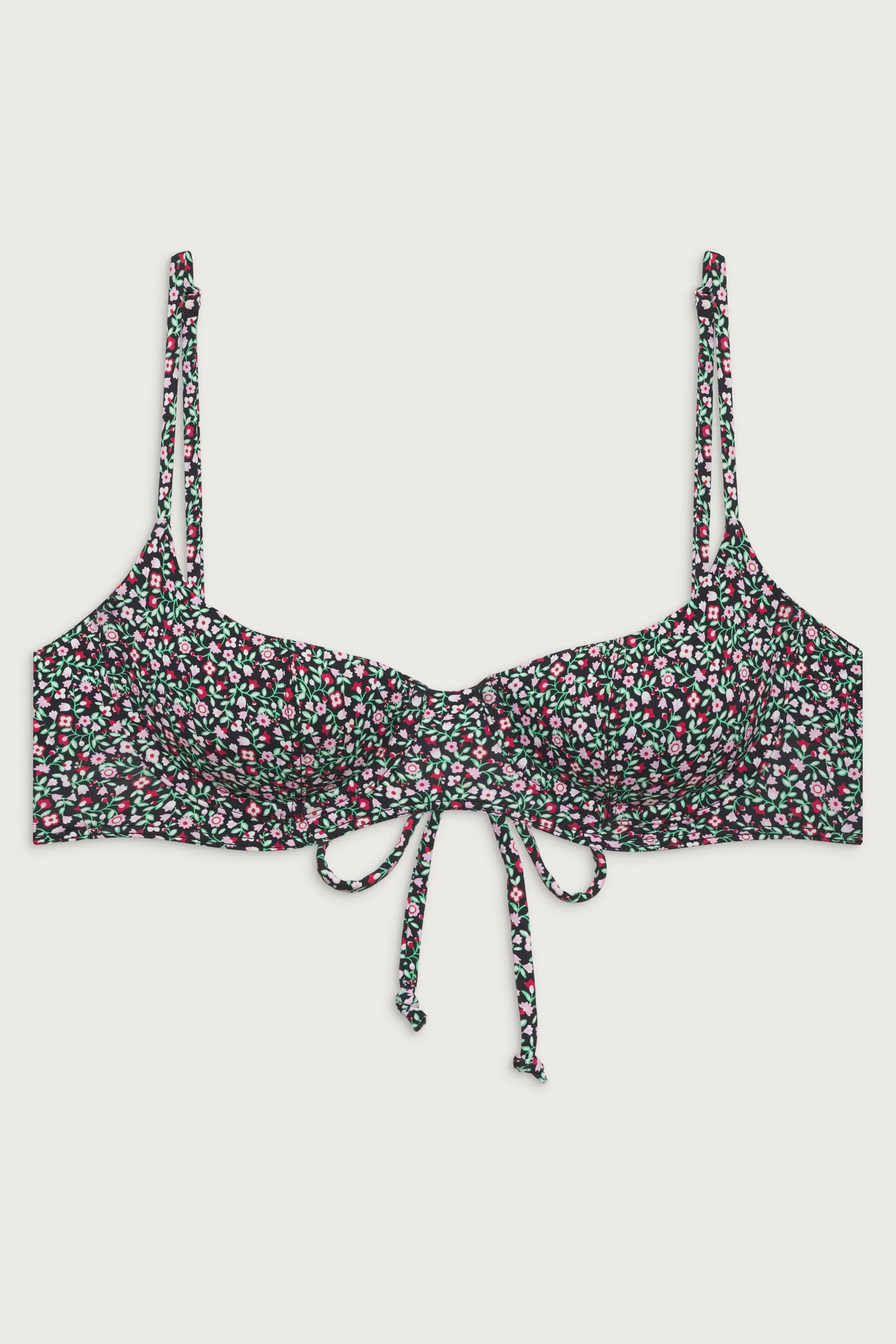 Cola Underwire Balconette Bikini Top - Summer Nights