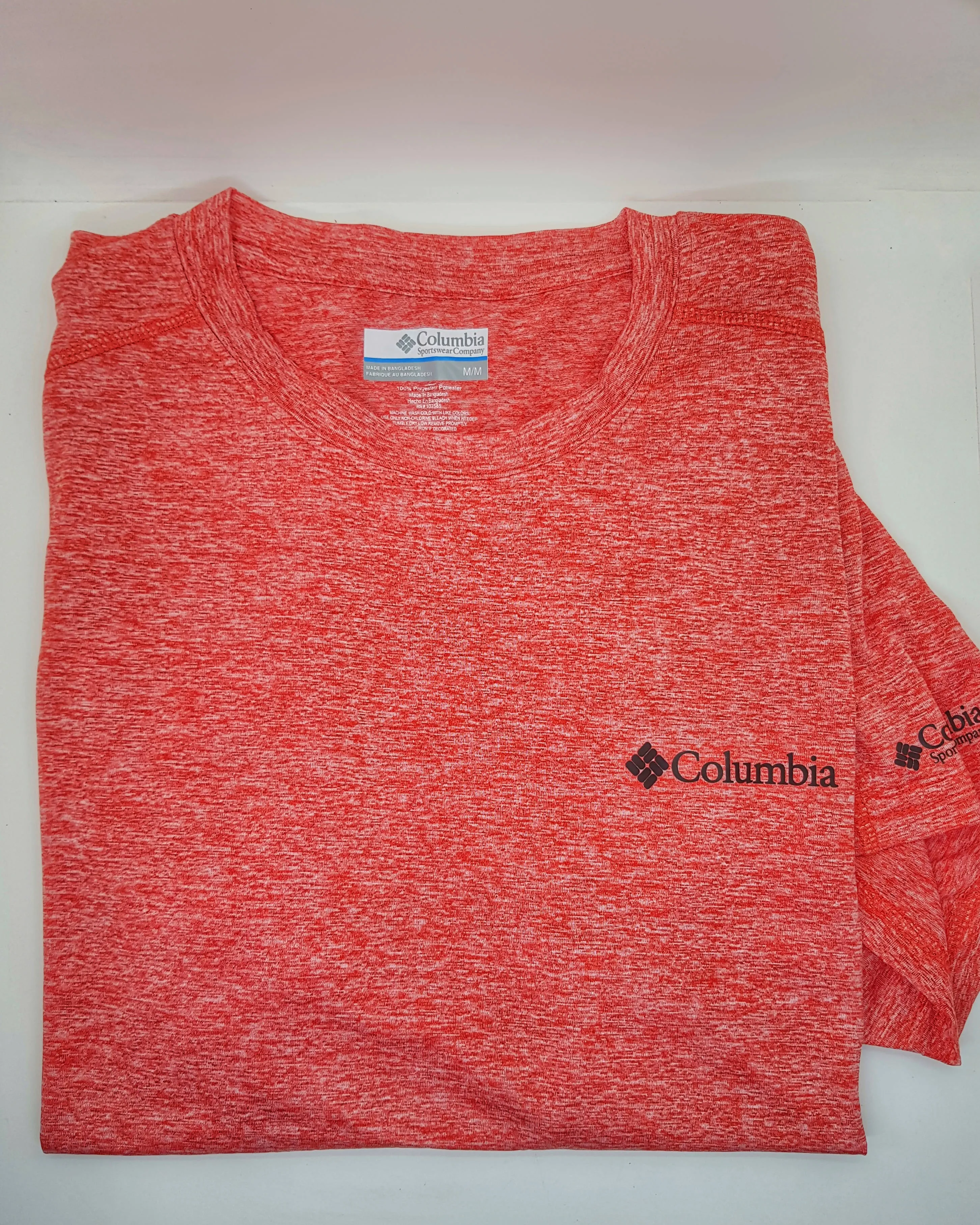 COLUMBIA° TECHNICAL TEE Omni-Wick™ UPF 15 - Red