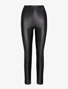 Commando Faux Leather Legging in Black