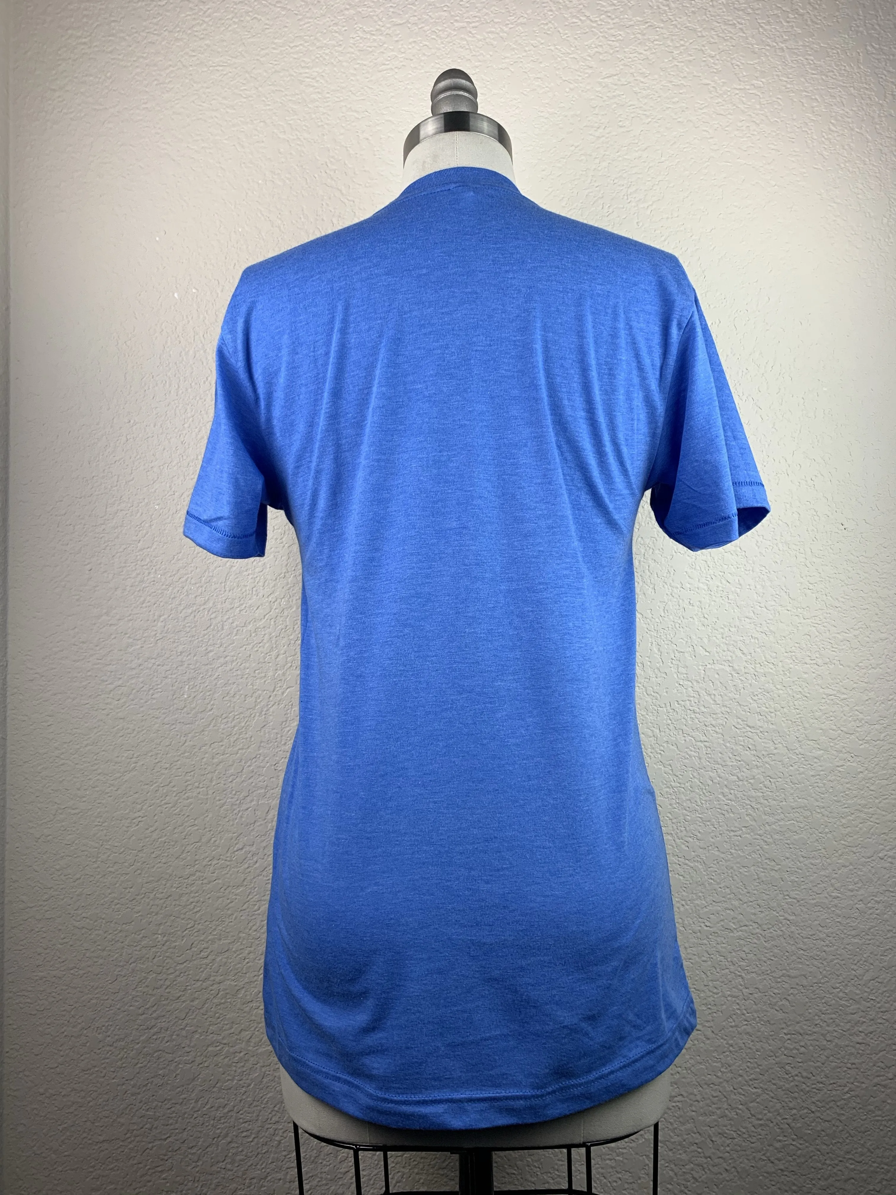 CR Heathered True Royal Blue Tee