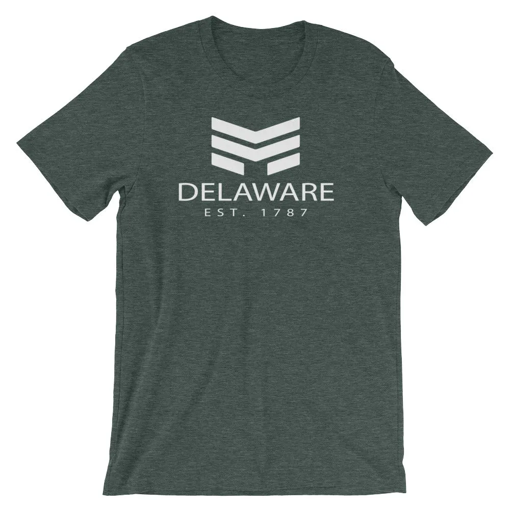 Delaware - Short-Sleeve Unisex T-Shirt - Established