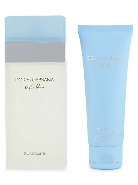 Dolce & Gabbana Light Blue 2pc Gift Set EDT 3.4 oz 100 ml Women