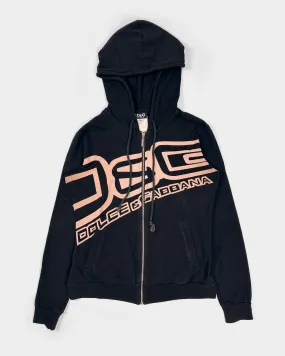 Dolce & Gabbana Logo Mini Zip Hoodie 2004