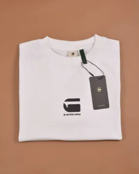 G-Star Burger Logo BOXY - Basic T-shirt White