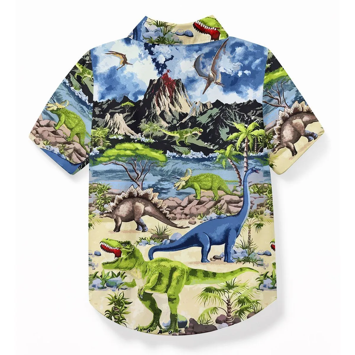 Gearhuman 3D Dinosaur Hawaii Shirt