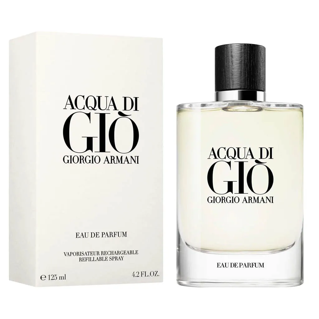 Giorgio Armani Men's Acqua Di Gio EDP Refillable Spray 2.5 oz