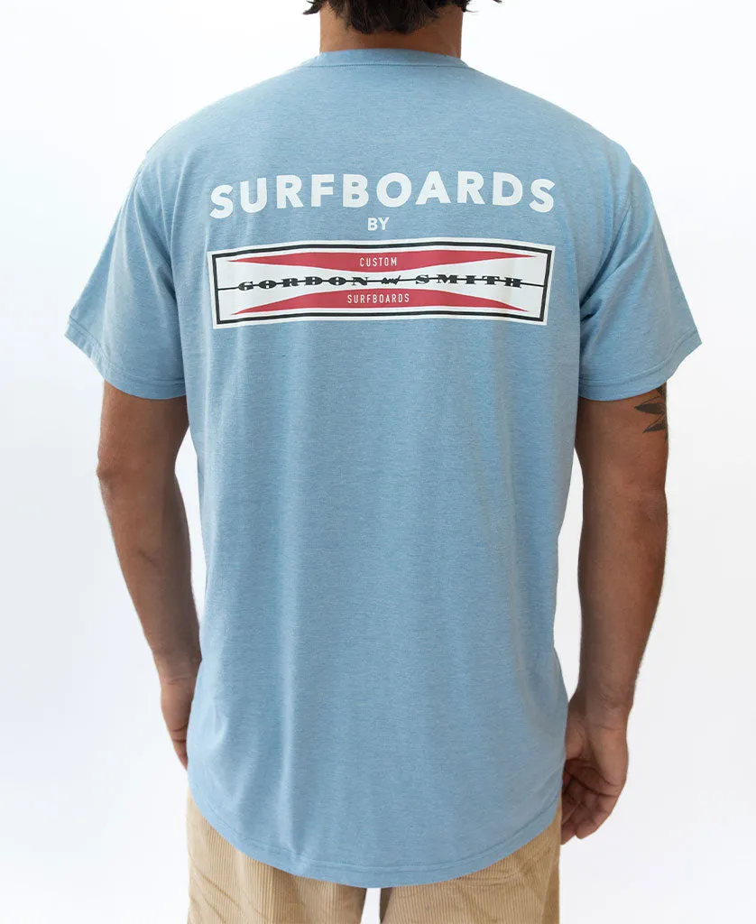 GS Corp Logo Tee | Sea Blue Marle