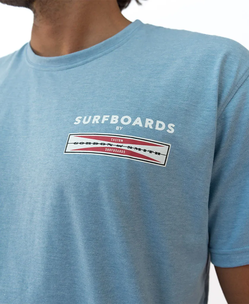 GS Corp Logo Tee | Sea Blue Marle