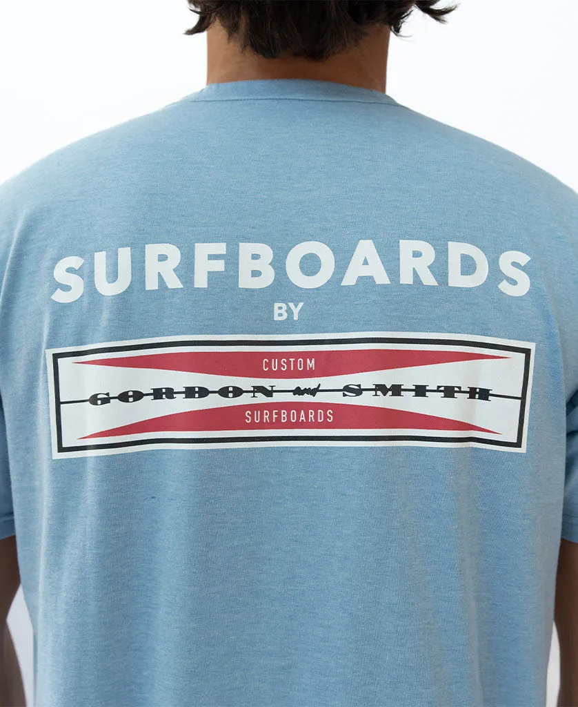 GS Corp Logo Tee | Sea Blue Marle