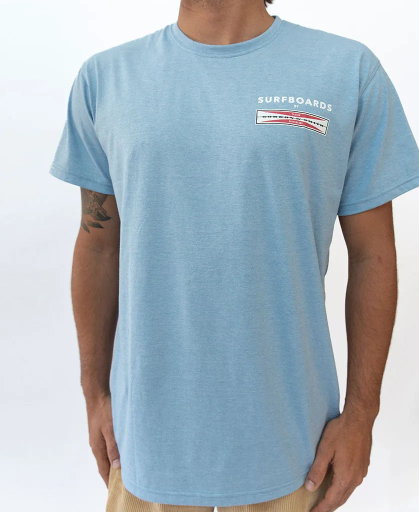 GS Corp Logo Tee | Sea Blue Marle