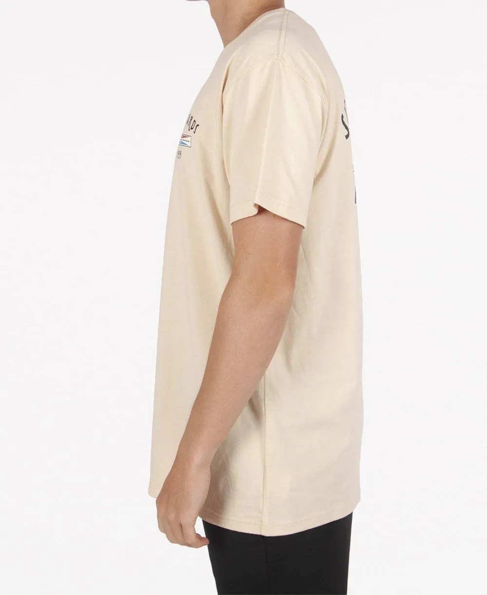 GS Surfboards Tee | Bleach Gold