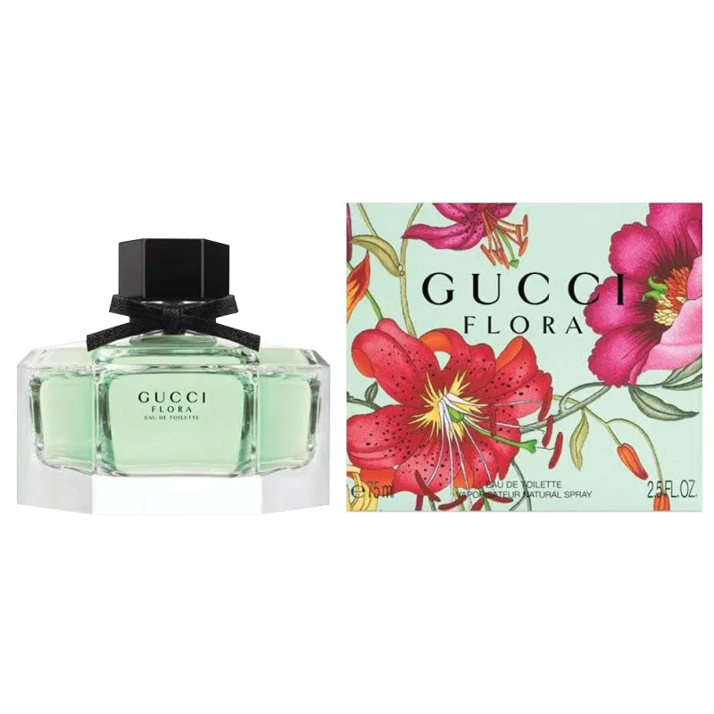 Gucci Flora Eau De Toilette for Women, 2.5 oz 75 ml