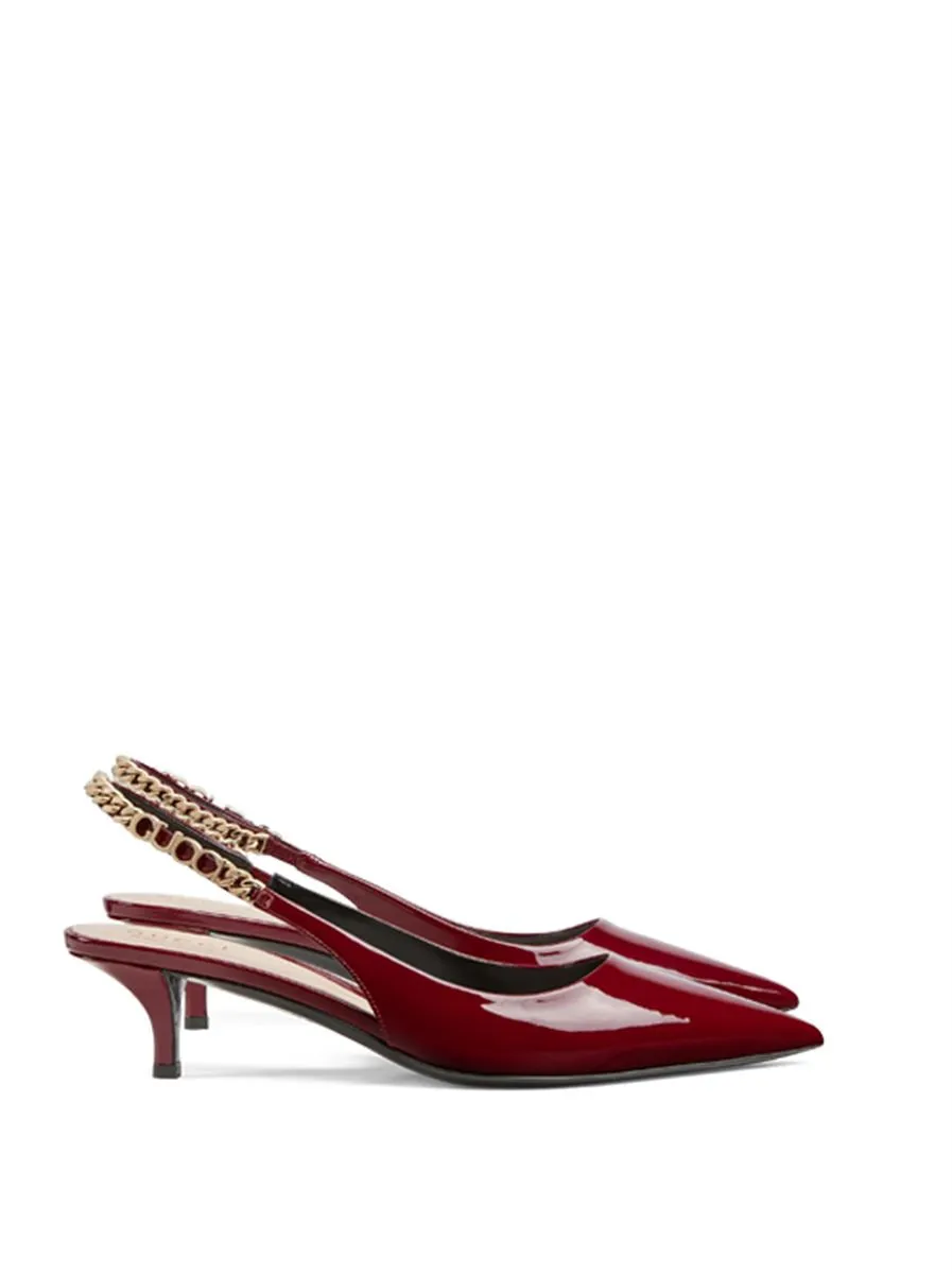 GUCCI SIGNORIA SLINGBACK PUMP