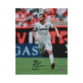 John Nelson St Louis City SC Autographed Running 8x10 Photo - Fan Cave COA