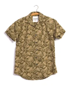 JONNY | Printed Short Sleeve Shirt | Khakiplant