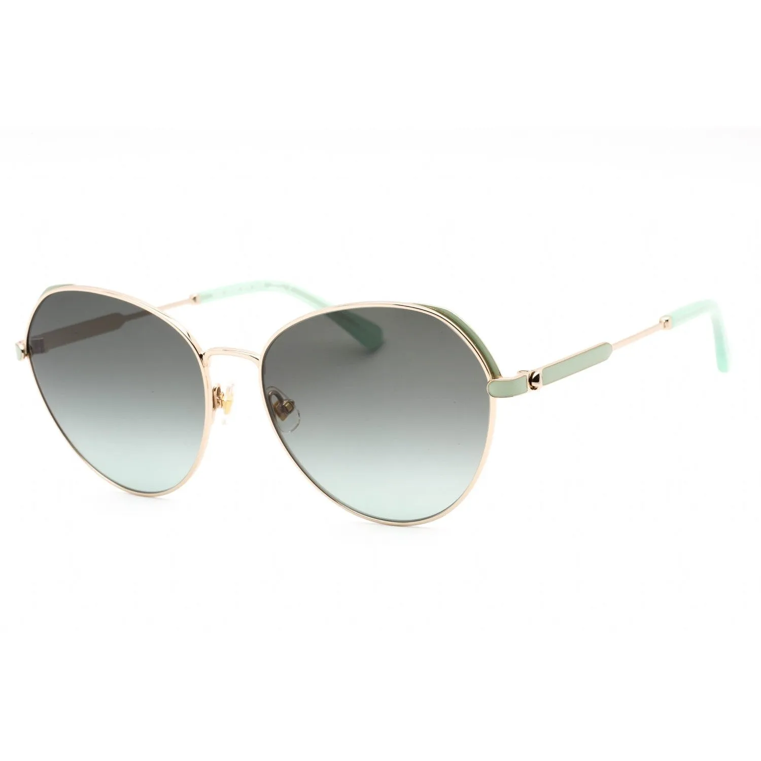 Kate Spade OCTAVIA/G/S Sunglasses Gold Green / GREY SH GREEN Women's