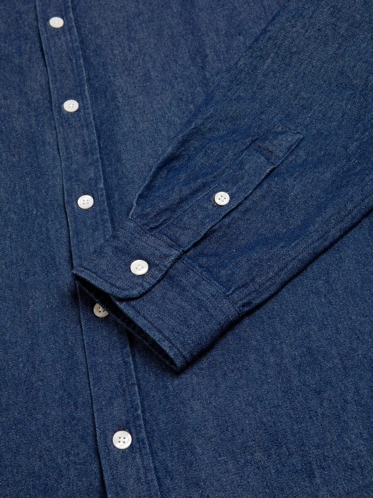 Kestin - Dirleton Shirt in Dark Denim