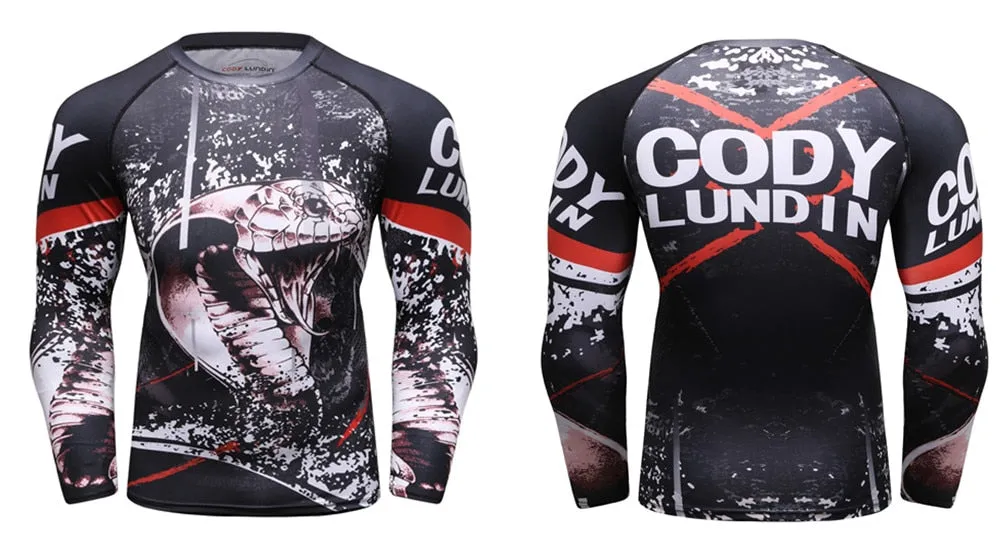 King Cobra Compression 'My Territory' Elite Long Sleeve Rashguard