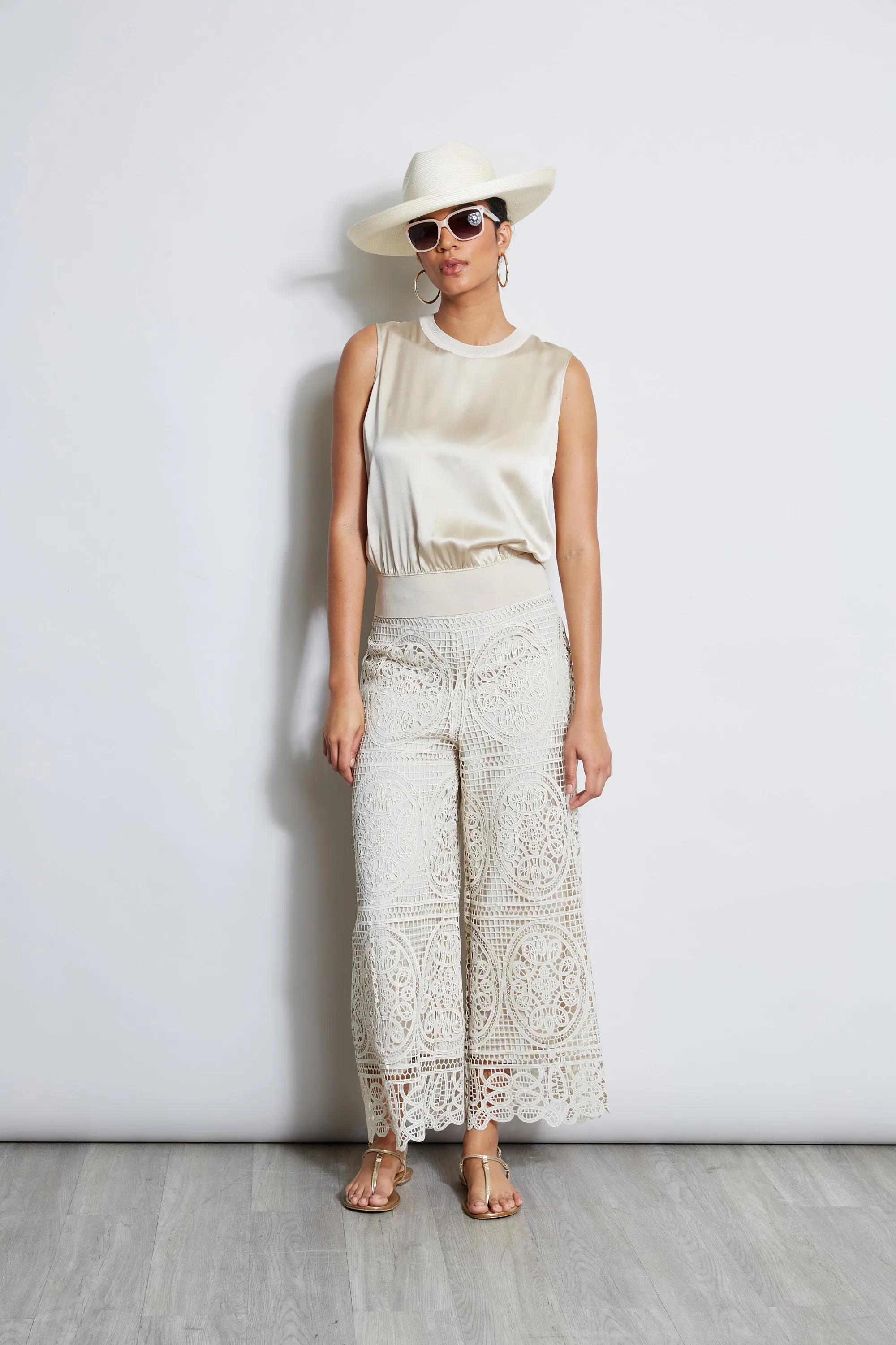 Lace Palazzo Pant