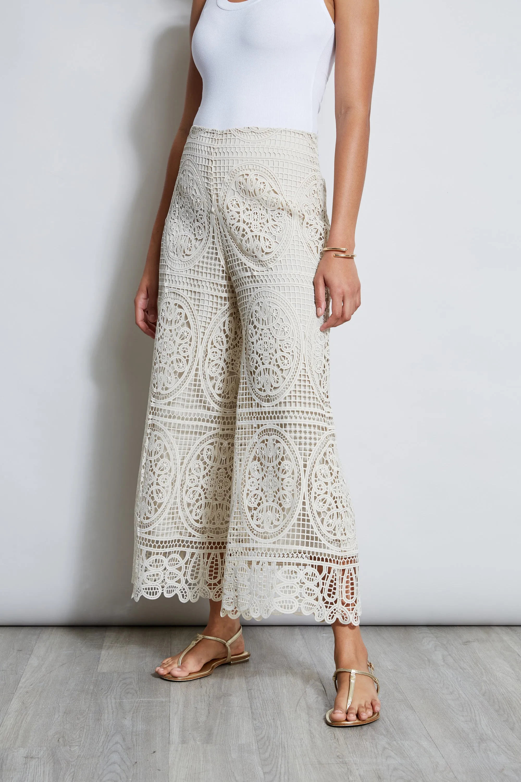 Lace Palazzo Pant